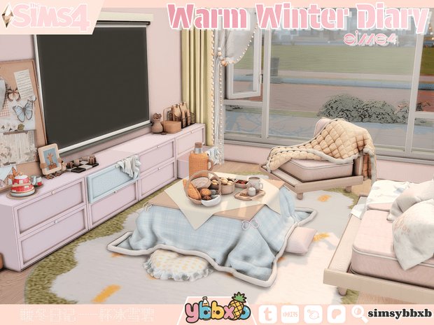 Галерея мода Набор для гостиной Warm Winter Diary #1